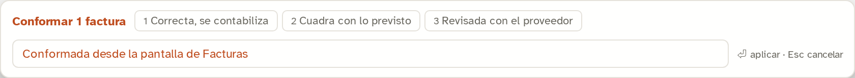 La barra de motivo de Conformar